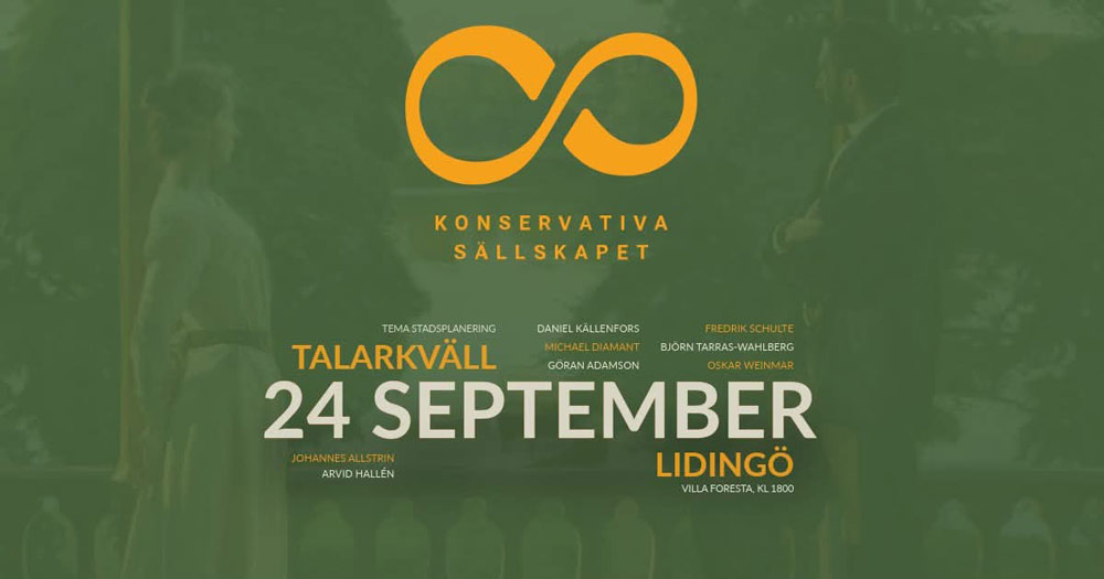 Talarkväll 24 september